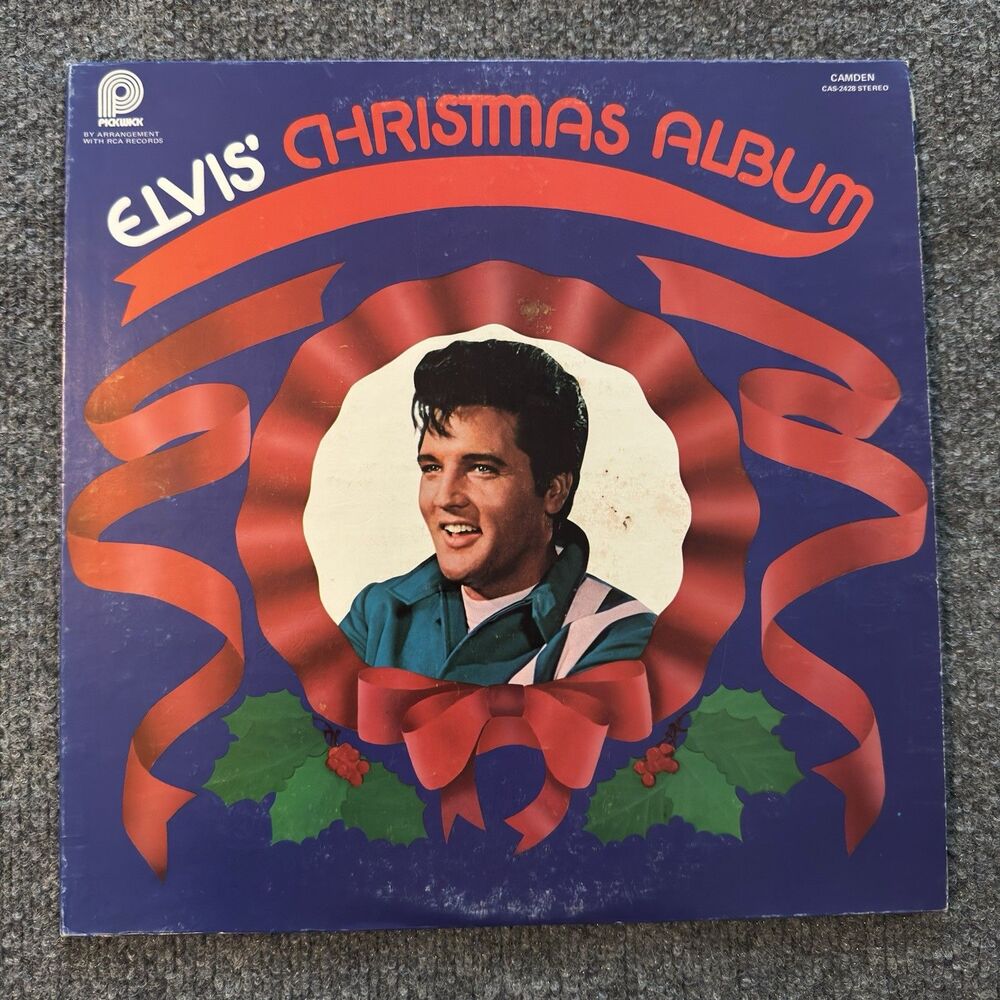 Elvis Presley Christmas Album CAS-2428 Mono Pickwick Camden Vinyl LP